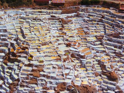 Salt mountain peru photo