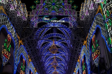 Lights show colors
