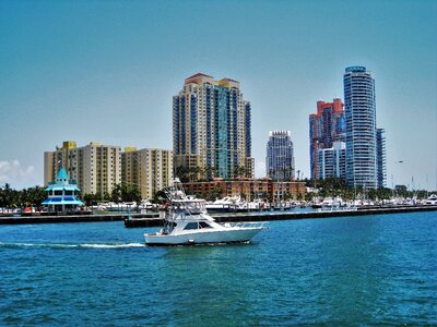 Skyline architecture miami