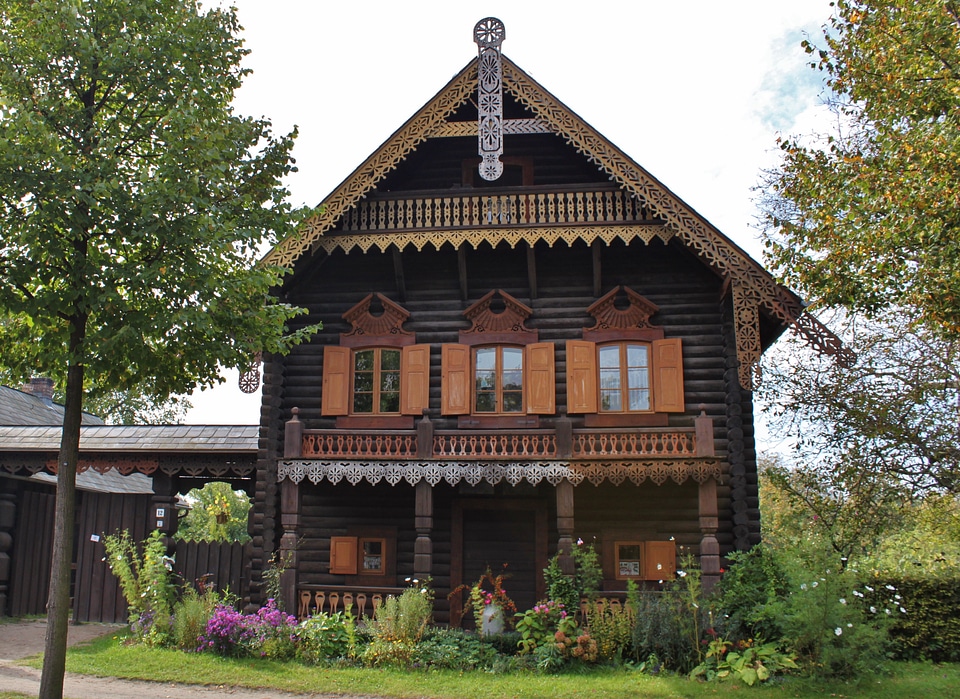 Architecture historically timber façade