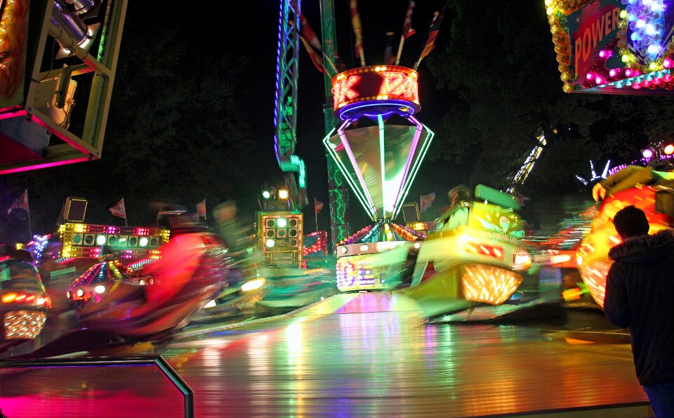 Carousel entertainment atmosphere