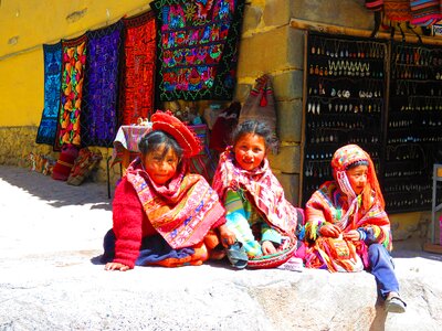 Tipic clothes peru people