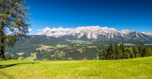 Mountains landscape alpine photo