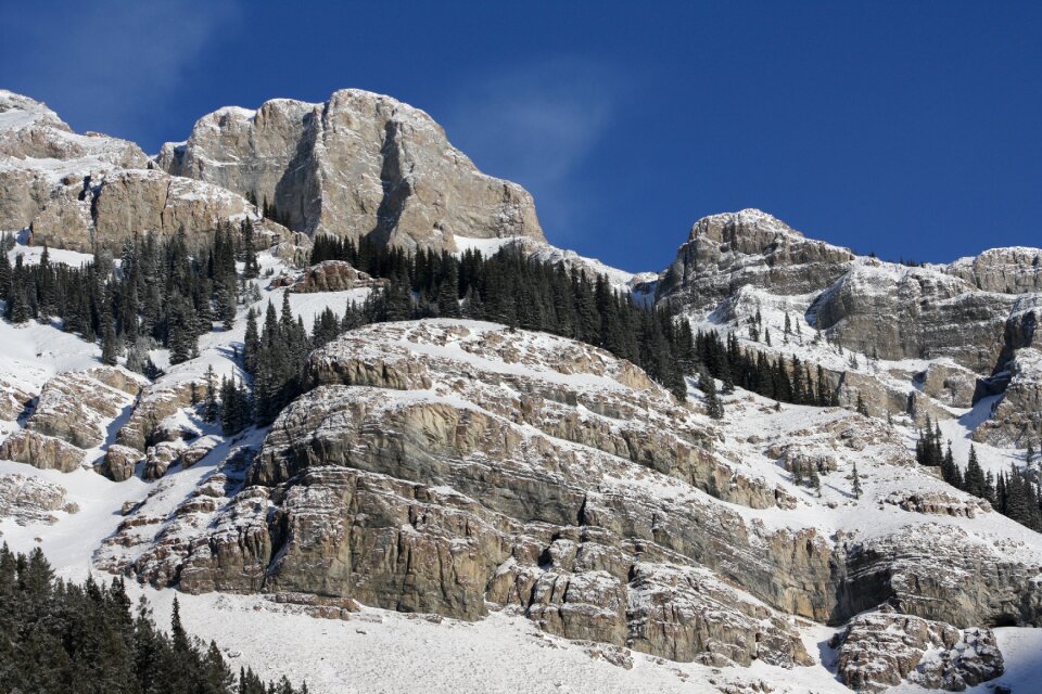Rocky mountains country rocks
