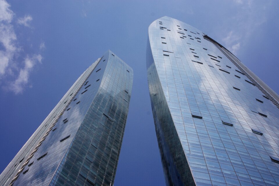 City architecture building