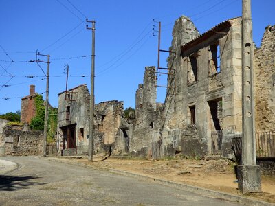 Massacre limousin village