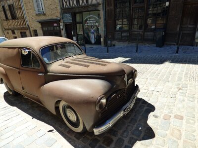 Vintage retro vehicle