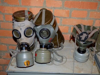 Contamination of the filter the war