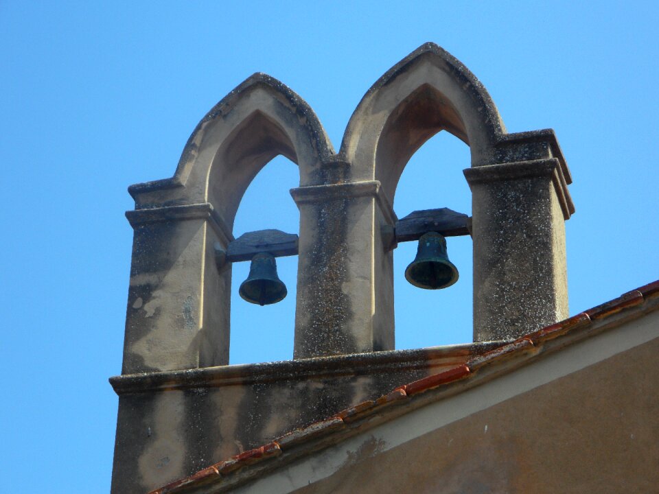 Mediterranean church sky