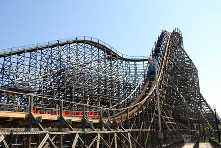 Amusement coaster park photo