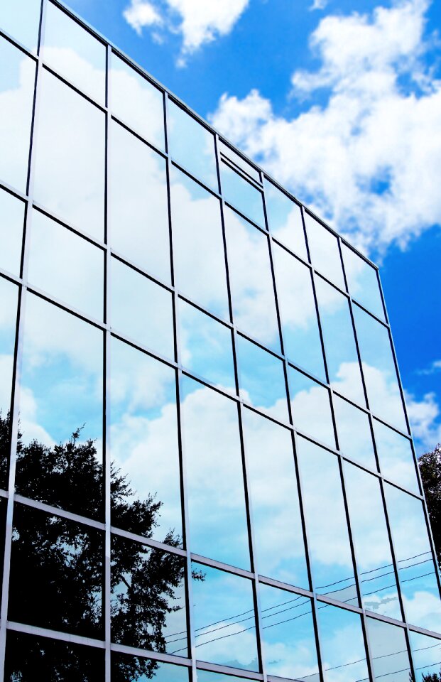 Office modern glass