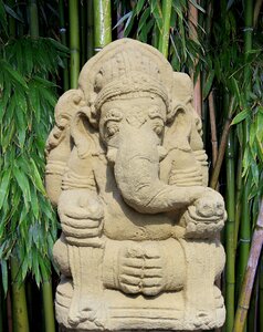 Elephant hindu god photo