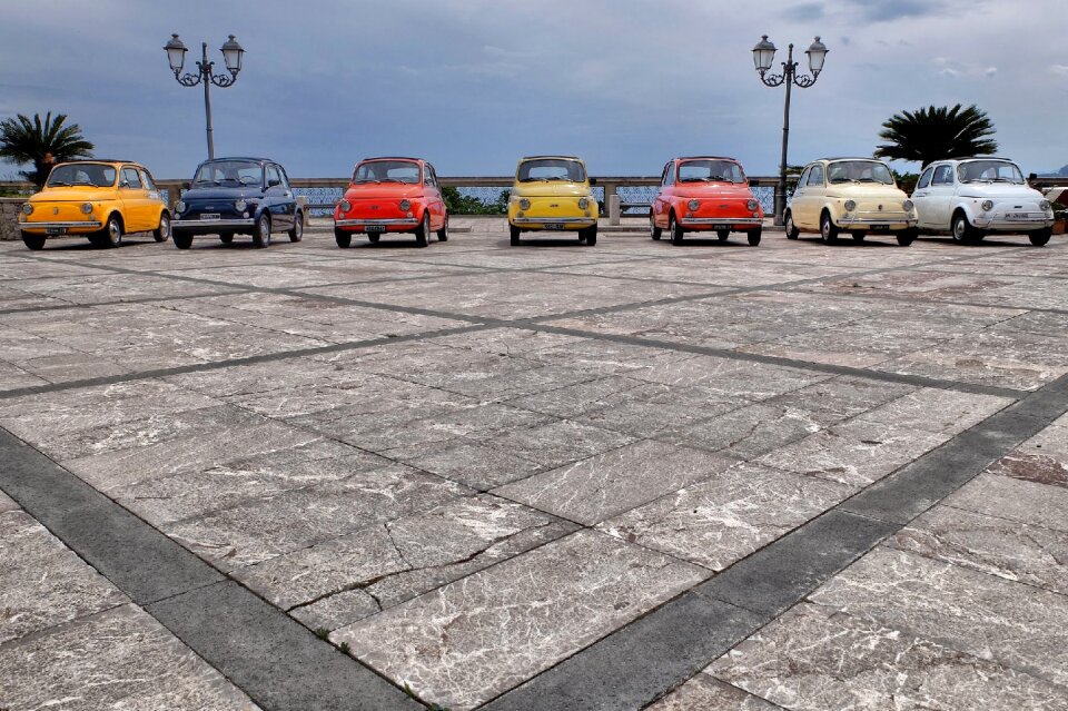 Fiat 500 place colors