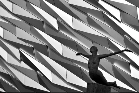 Titanic museum figure the structure of the