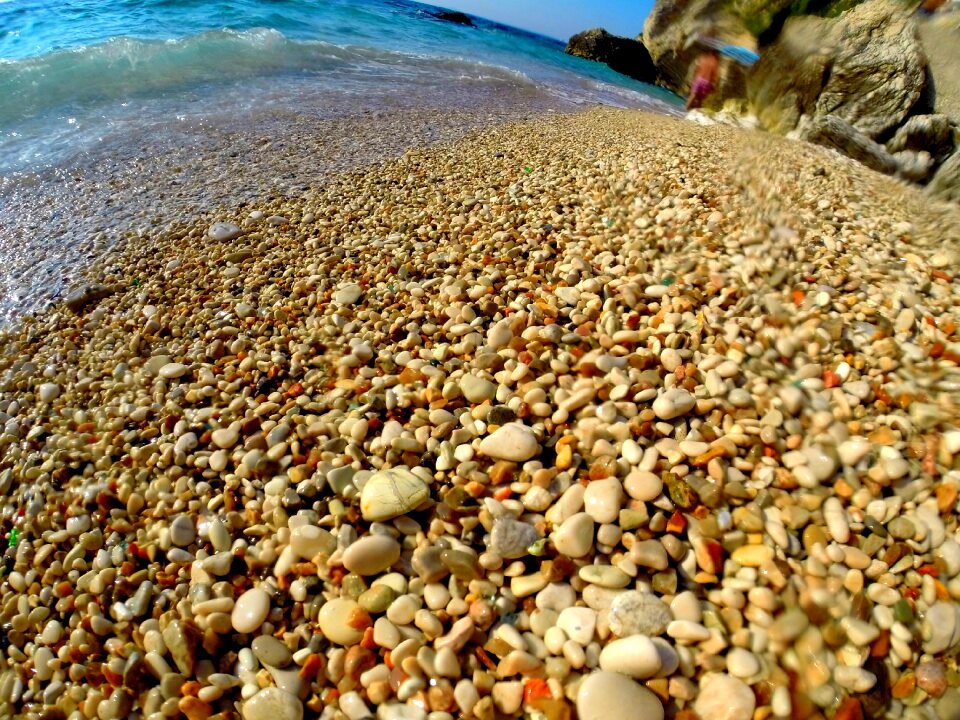 Beach travel landscape