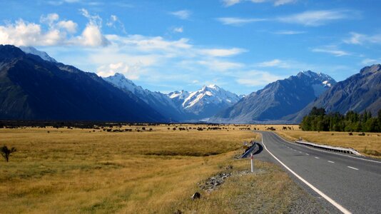 Glacier peaceful aoraki photo