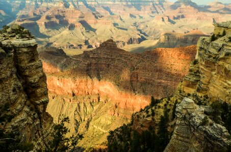 Canyon national park gorge