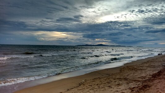 Thailand sea sand photo
