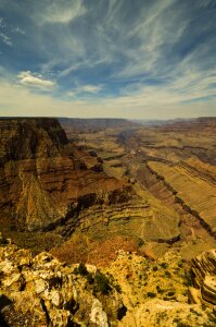 Canyon national park gorge