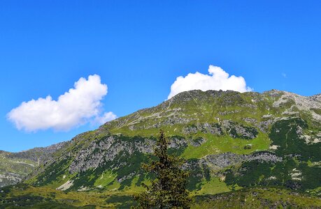 Clouds view landscape photo