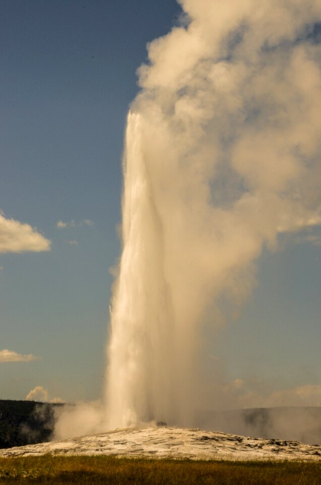 Yellowstone national park fountain