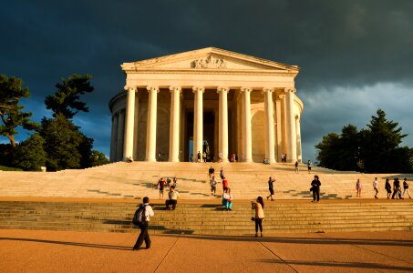 Washington thomas jefferson president photo