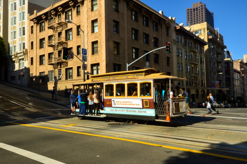 California road cable car