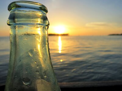 Sunset sunset celebration pier photo