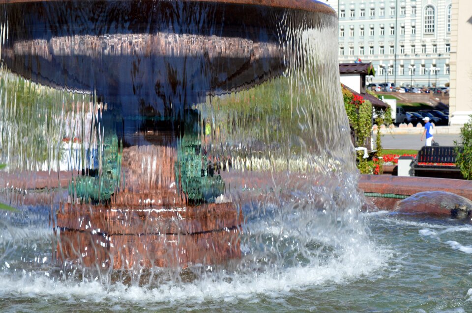 Water water jet reflection