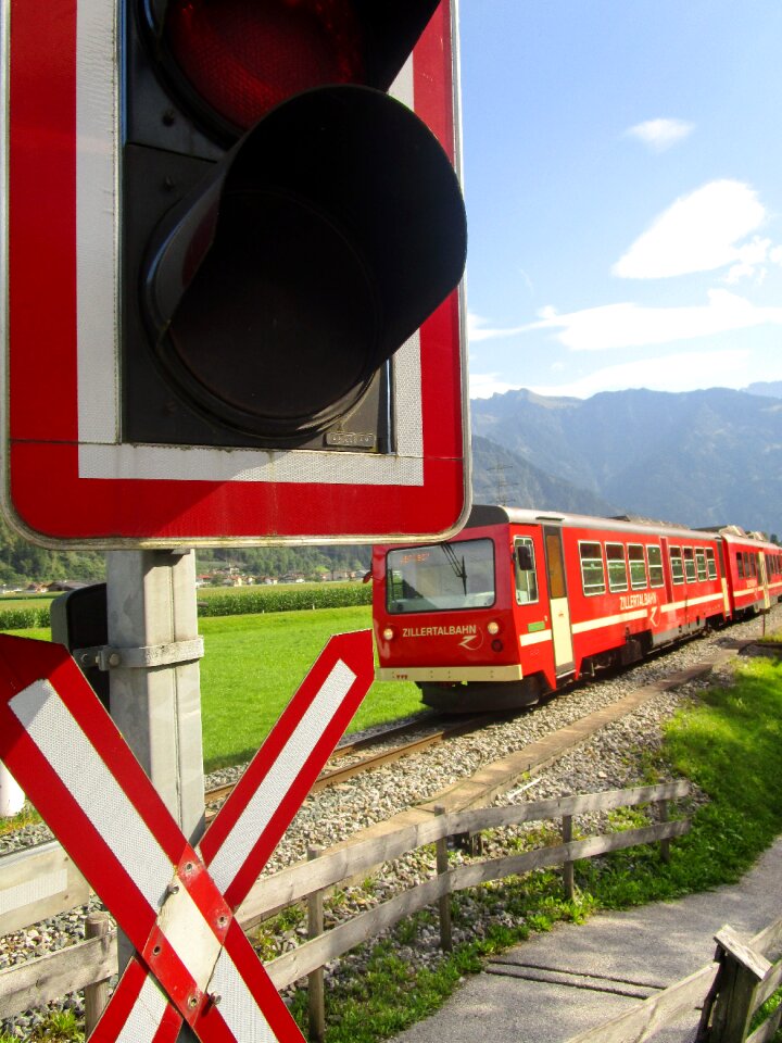 Verkehrzzeichen railcar loco