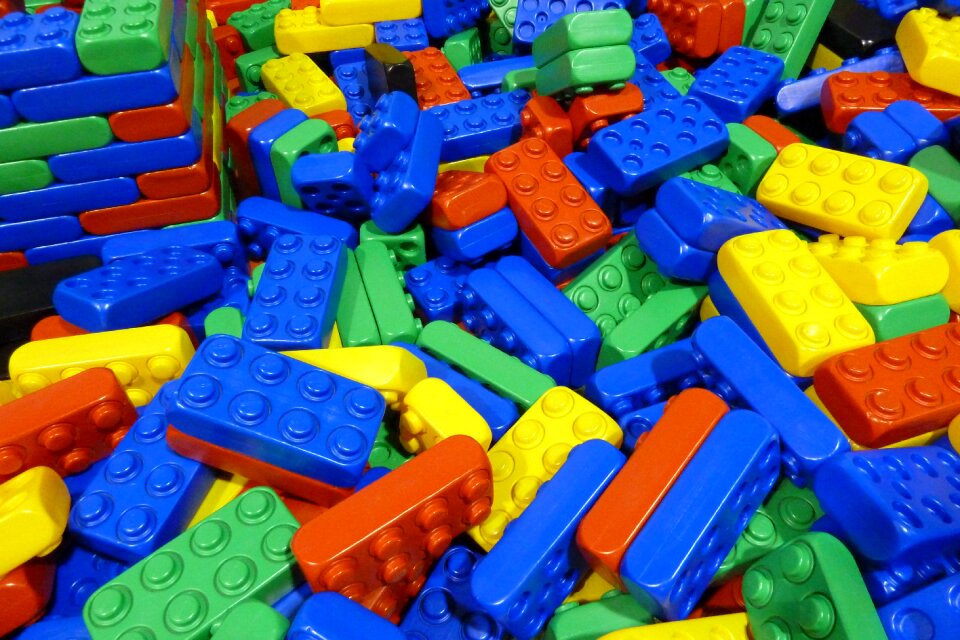 Toy bricks building blocks