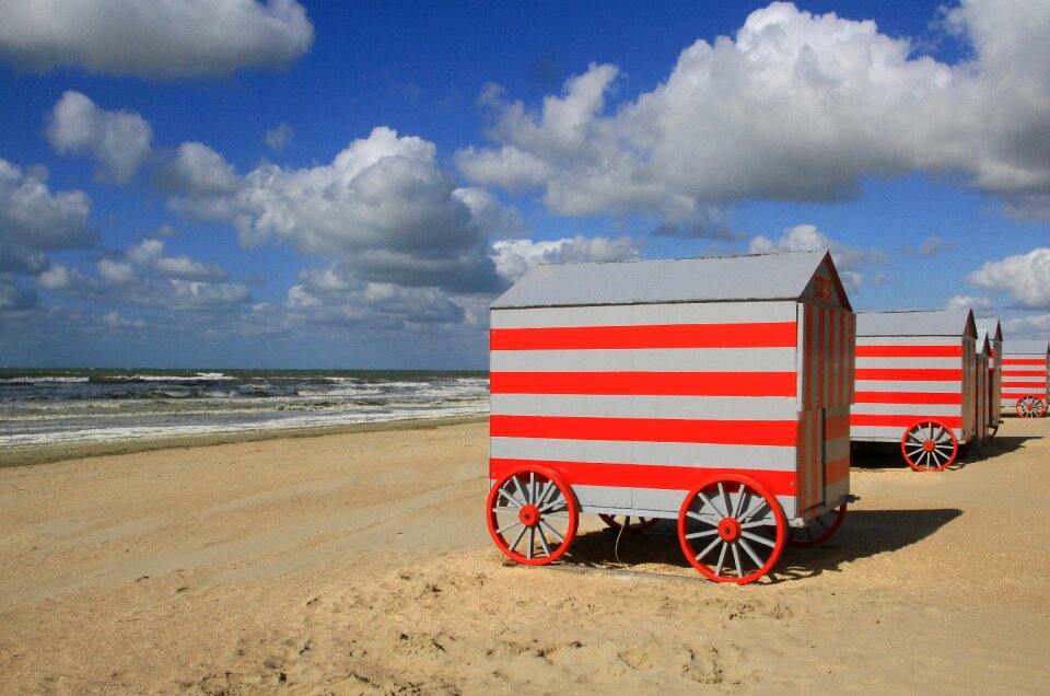 Ocean sandy beach sand photo