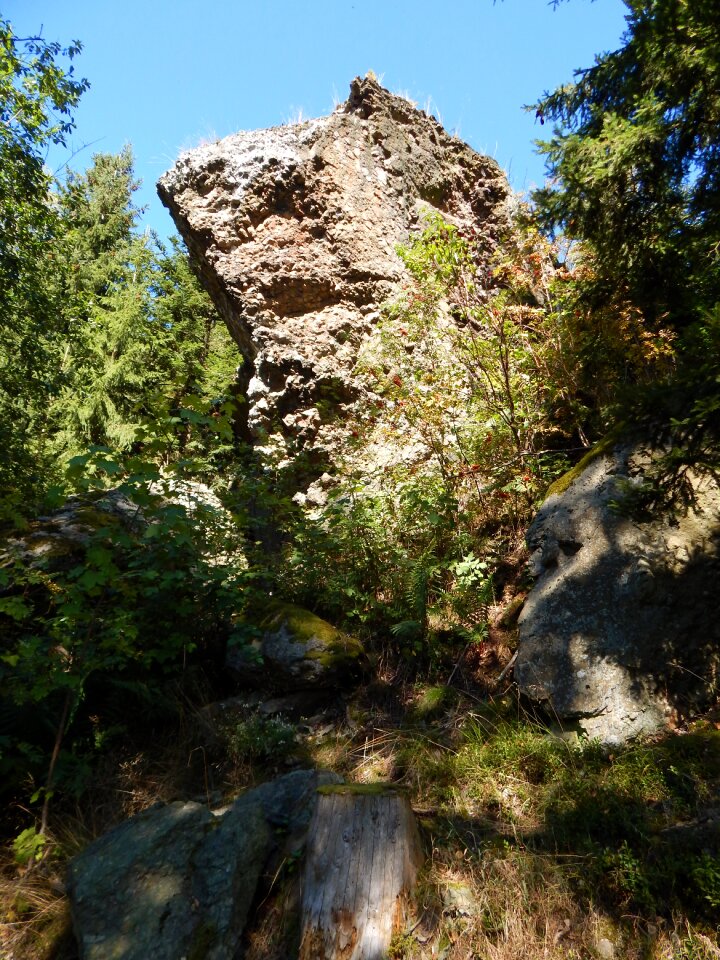 Mountains nature structure