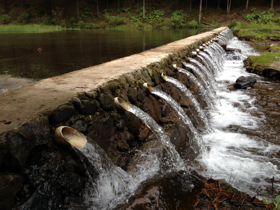 Dam river water