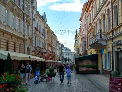 City centre building chernivtsi