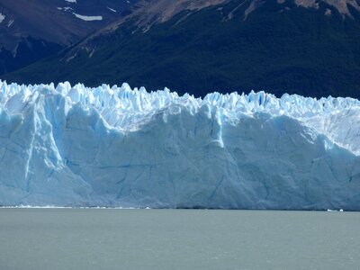 Glacier cold argentina photo