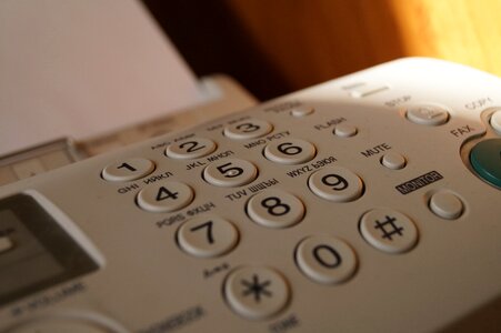 Office fax phone