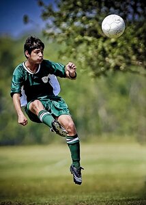 Ball sport player photo