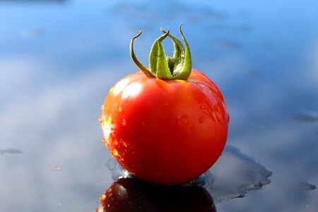 Red fresh healthy