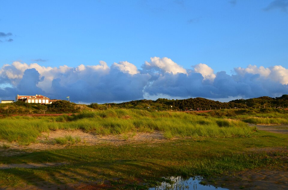 Borkum seeblick mood dune landscape