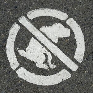 Crapping forbidden