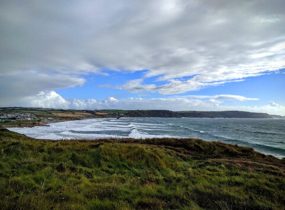 Coast sky horizon