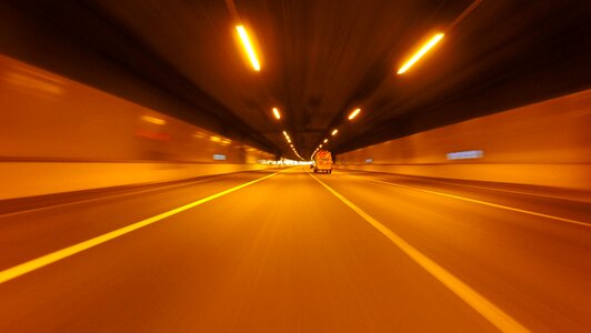 Transportation driving blur