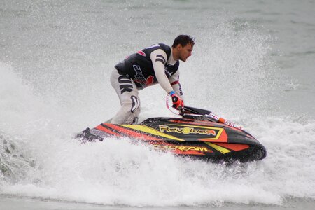 Sea speed sport photo