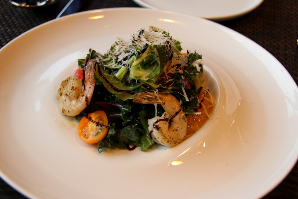 Salad shrimp salad vegetable salad