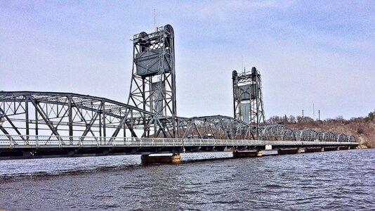 Lift bridge transportation photo