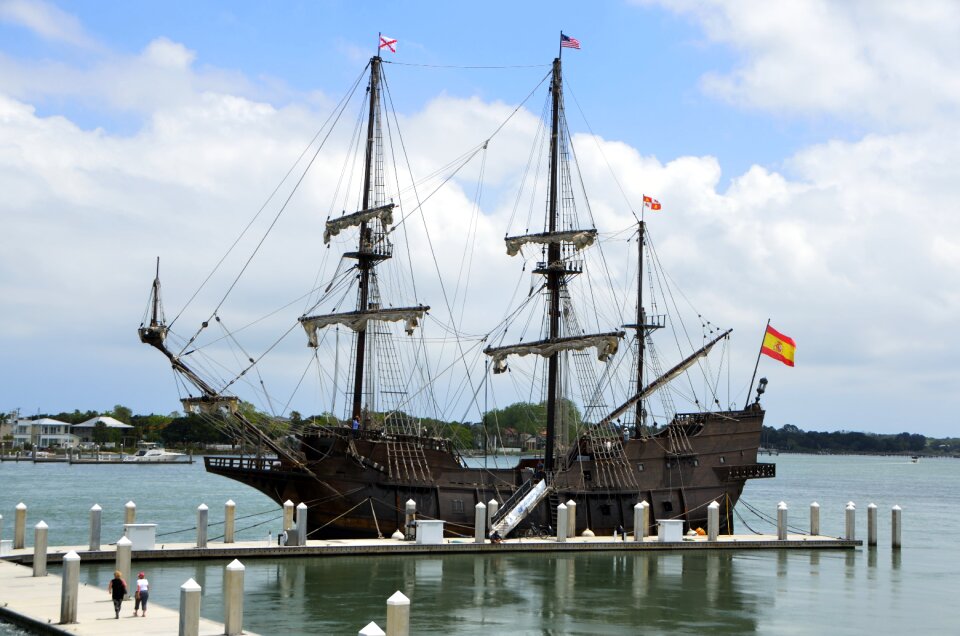 Galleon ship boat