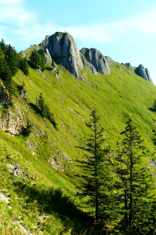 Tegelberg south side mountain