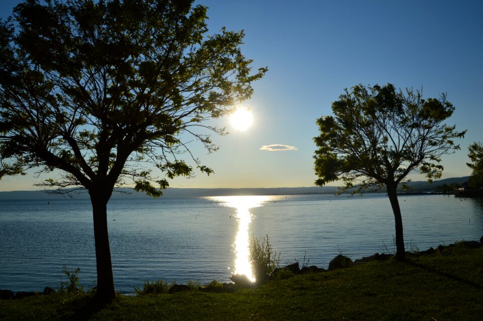 Bolsena lake bolsena italy