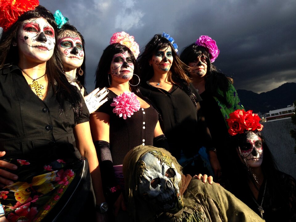 Mexico day of the dead popular festivals